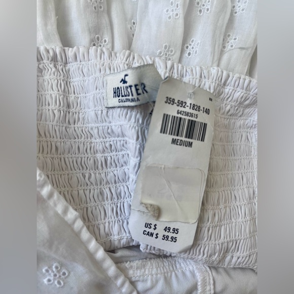 ✨NWT✨ Hollister | white eyelet square neck dress - Picture 9 of 12